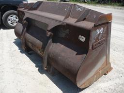 Volvo 8' end loader bucket