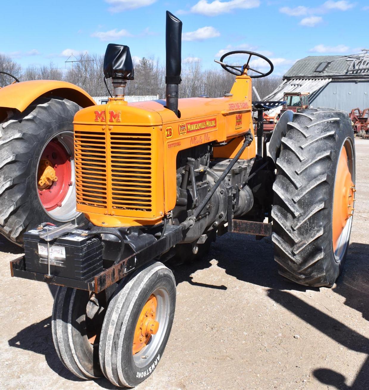 1953 Minneapolis Moline ZB Pulling Tractor