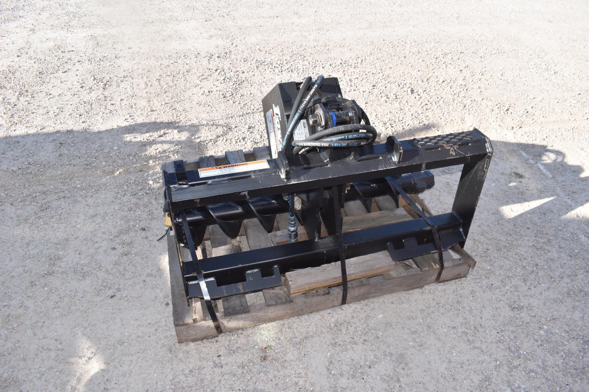 Lowe Skide Steer Post Hole Digger