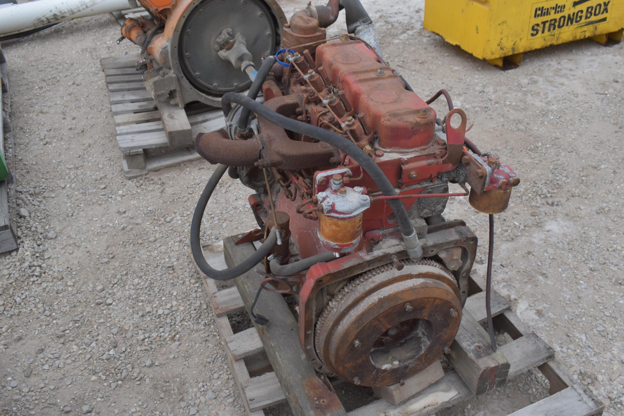 Perkins 4 Cylinder Engine