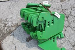 (5) John Deere Weights