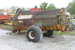 Better Built 1500 gal Mobile Vac Tank