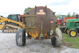 Better Built 1500 gal Mobile Vac Tank