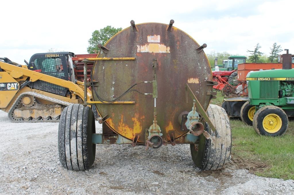 Better Built 1500 gal Mobile Vac Tank