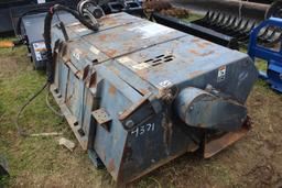 Soil preperator skidsteer attachment