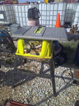 RYOBI 10" TABLE SAW