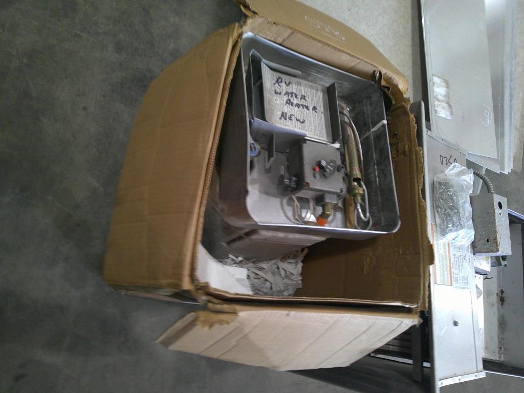 RV WATER HEATER- NEW IN BOX