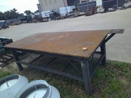 4x8FT H.DUTY METAL SHOP TABLE