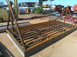 14FT CATTLE GUARD W/ WINGS