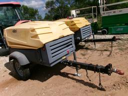 ATLAS COPCO 185CFM AIR COMPRESSOR- KUBOTA DIESEL