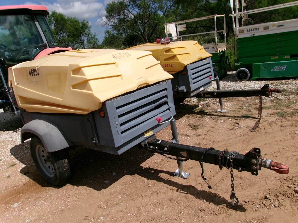 ATLAS COPCO 185CFM AIR COMPRESSOR- KUBOTA DIESEL