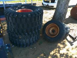 (3) MISC TRACTOR TIRES
