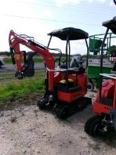 AGT INDUSTRIAL QK18K-C EXCAVATOR- KUBOTA DIESEL