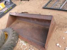 CAT 72" BUCKET F/ SKID STEER