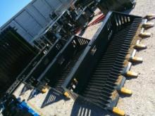 LAND HONOR 72" ROCK BUCKET F/ SKID STEER