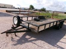 T.PULL 20FT UTILITY TRLR- TITLE