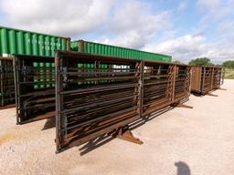 24FT FREE STANDING PANELS 1 W/ 12FT GATE