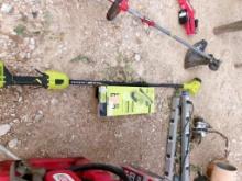 RYOBI WEED EATER & HEDGE TRIMMER