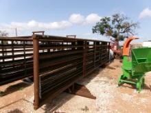 24FT FREE STANDING PANELS- 1 W/ 10FT GATE