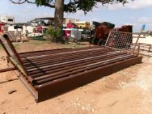 16FTx8FT CATTLE GUARD W/ FOLD-UP OR DOWN WINGS