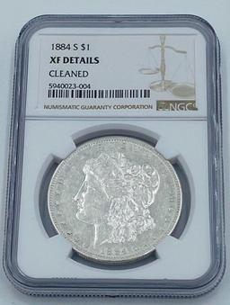 1884 S Morgan Dollar