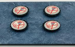 Mickey Mantle, Stan Musial Autographed Pictures