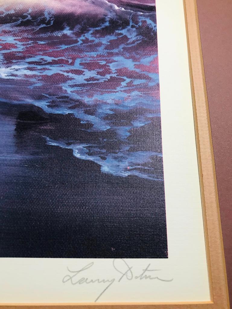 "Island Sunset" by Larry Dotson Signed Print