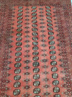 Hand Tied Wool Bokara Elephant Foot Design Rug /Carpet