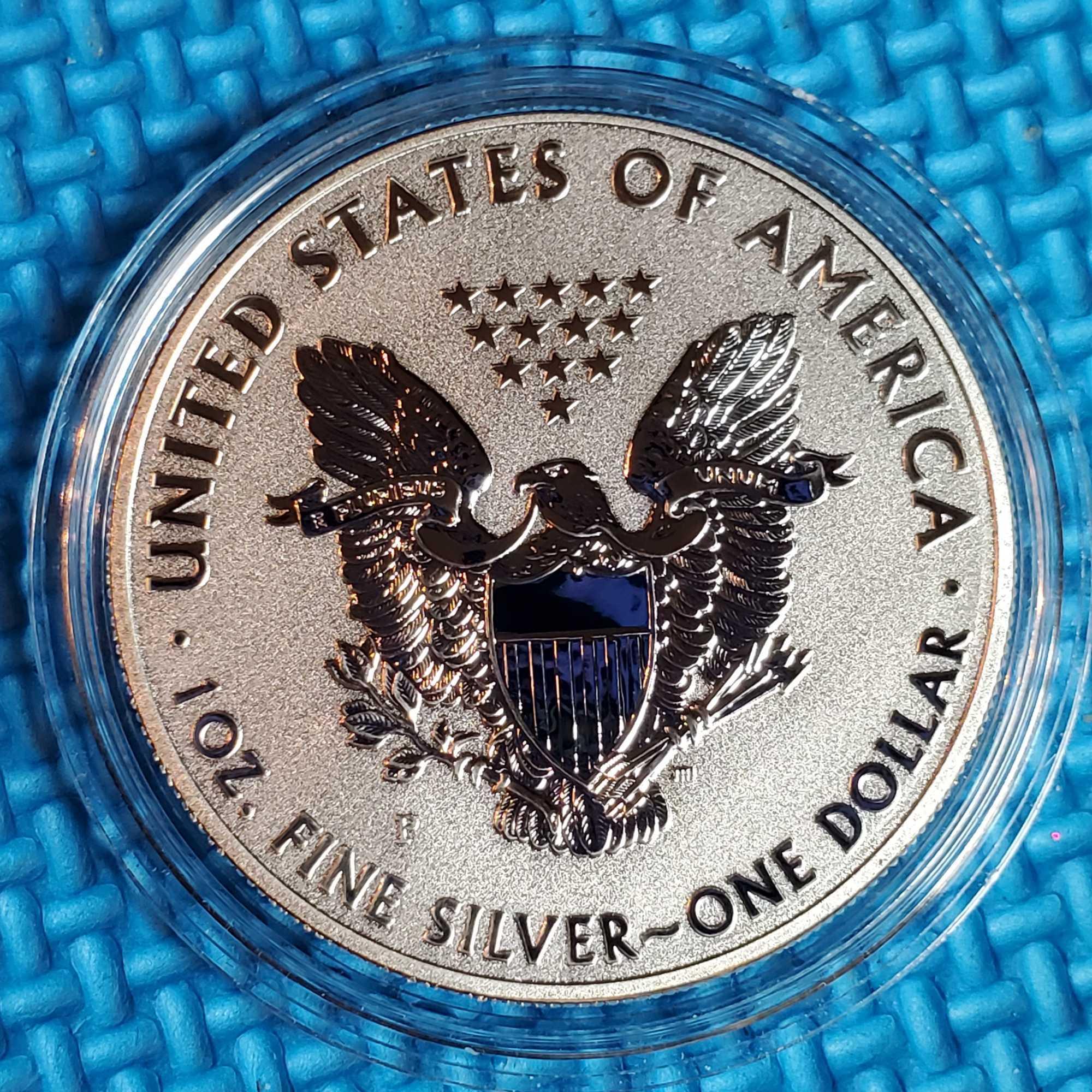 US Mint Special Set of all 5 Types 2011 .999 Silver 1 troy oz American Eagles in Fancy Display Box