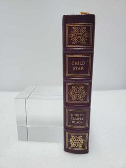 1988 Signed Limited Edition 4793/5000 Leather Bound Easton Press Shirely Temple "Child Star"