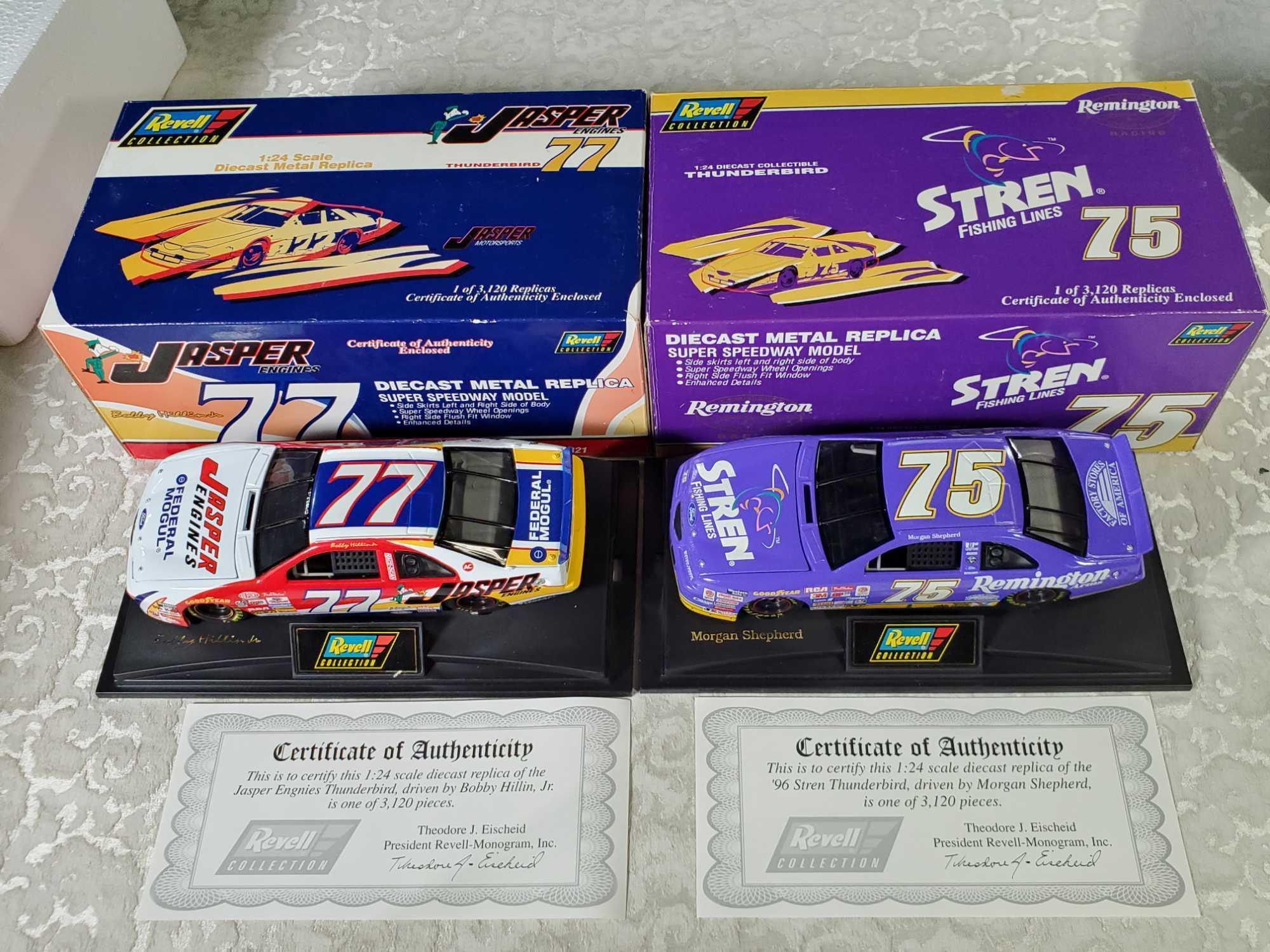 10 Limited Edition 1:24 Scale Special Edition Driver Special Stock Cars In Original Boxes