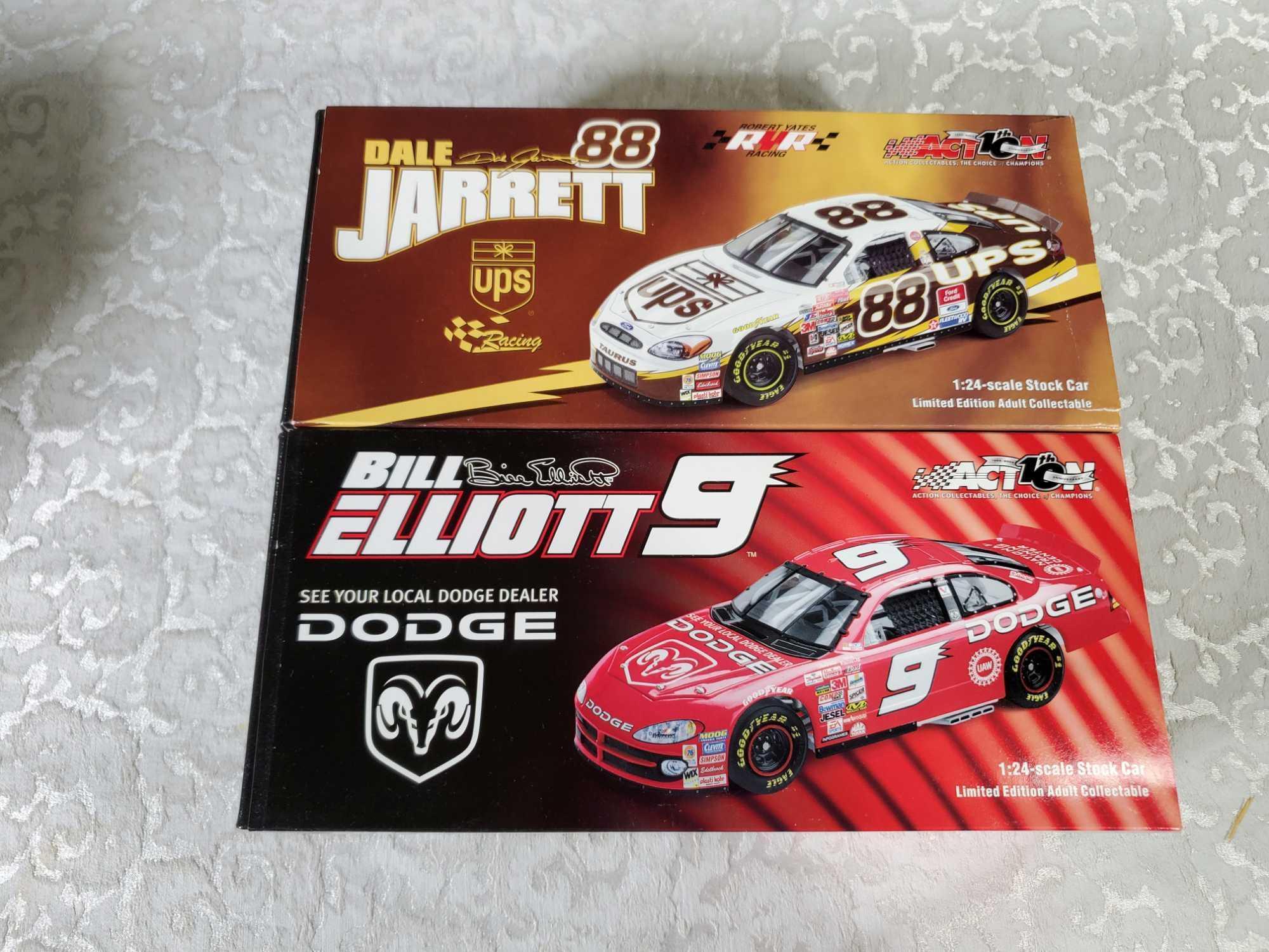 10 Limited Edition 1:24 Scale Special Edition Driver Special Stock Cars In Original Boxes