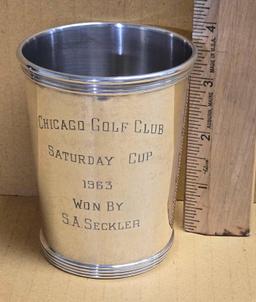 2 Silver Items Incl. Vintage Mint Julep Cup