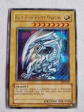 Yu-Gi-Oh! 2002 Game Boy Promo Blue-Eyes White Dragon DDS-001 Parallel Secret Rare Trading Card LP