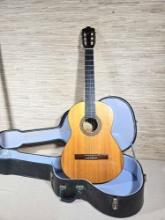 Lilang's FC-A1 Ser # 000011 Adriano Amistad, Fernando Alegre Birch Top Acoustic Guitar & Hard case