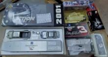 Dale Earnhardt Sets with 1:24 Stock Car, Crew Car & Show Trailer, Stock Car and 2 -1:64 Haulers