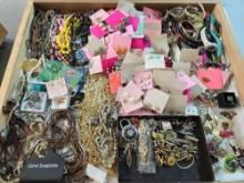 Super Full Case Of Costume Jewelry