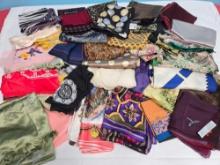 30+ Pre-Owned Scarves Incl. Vintage Silk