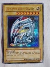 Yu-Gi-Oh! 2002 Game Boy Promo Blue-Eyes White Dragon DDS-001 Parallel Secret Rare Trading Card MP-LP