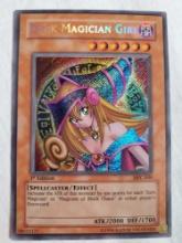 Yu-Gi-Oh! 1st Edition Dark Magician Girl MFC-000 Secret Rare Card 2003 Magician's Force NM