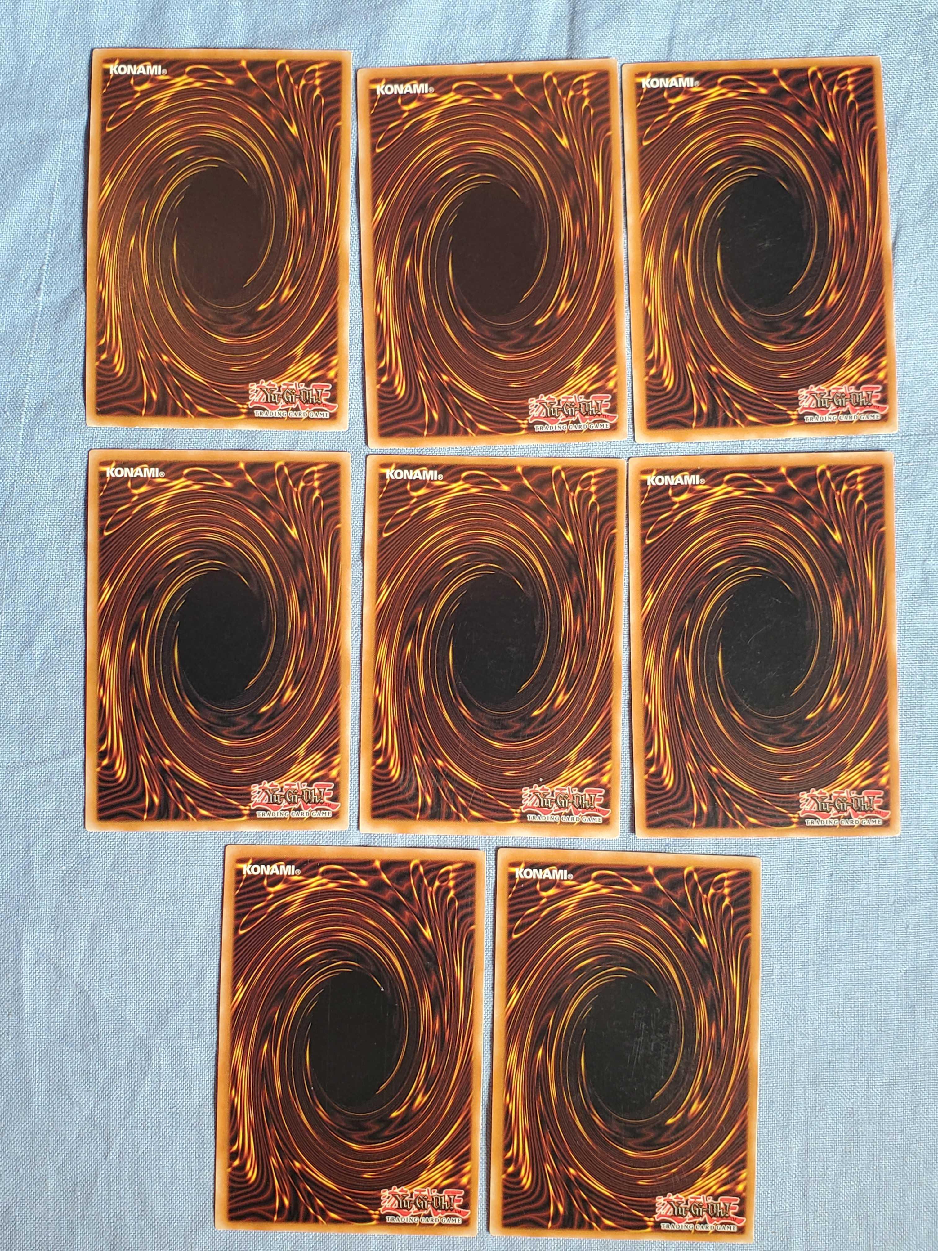8 Yu-Gi-Oh! 2003 Magician's Force 1st Edition X,Y, and Z Dragon, Tank and Cannon Cards