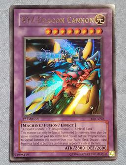 8 Yu-Gi-Oh! 2003 Magician's Force 1st Edition X,Y, and Z Dragon, Tank and Cannon Cards