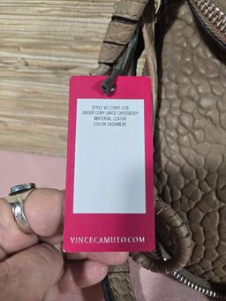 New with Tag Vince Camuto Large Leather Crossbody Handbag