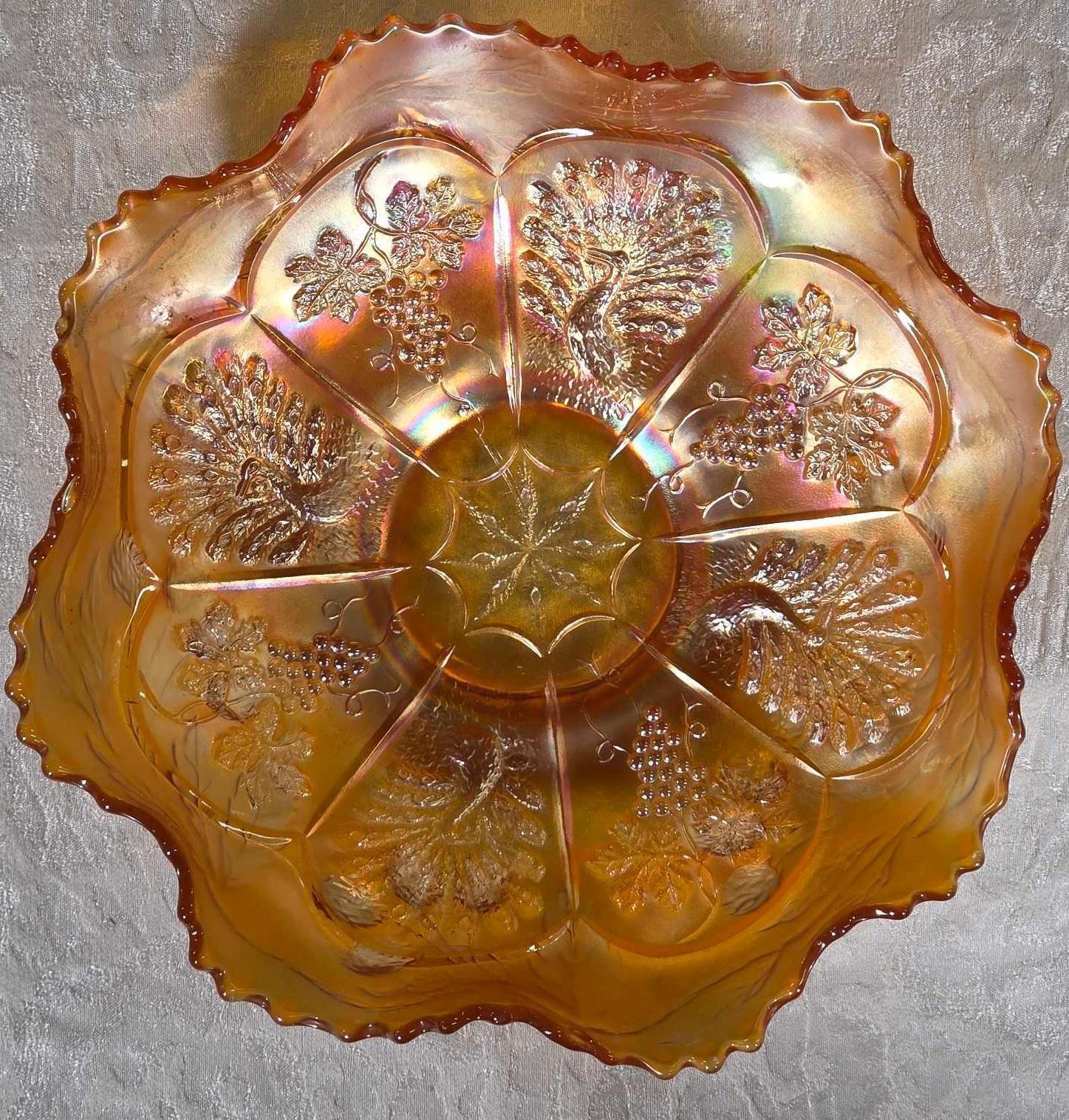 * 12 Pcs Mixed color and Pattern Fenton Carnival Glass