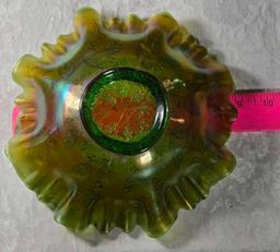 * 12 Pcs Mixed color and Pattern Fenton Carnival Glass
