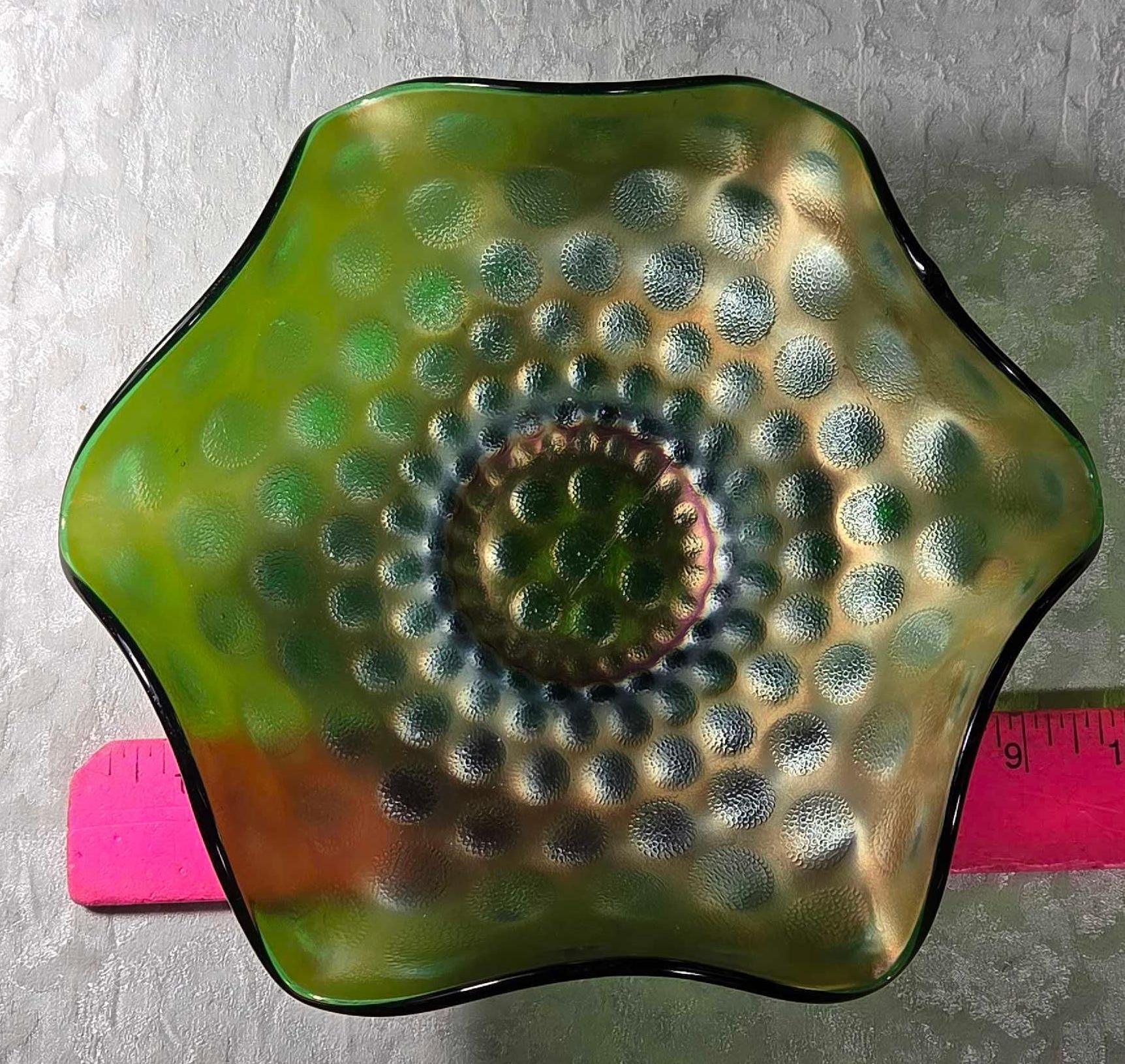 * 12 Pcs Mixed color and Pattern Fenton Carnival Glass