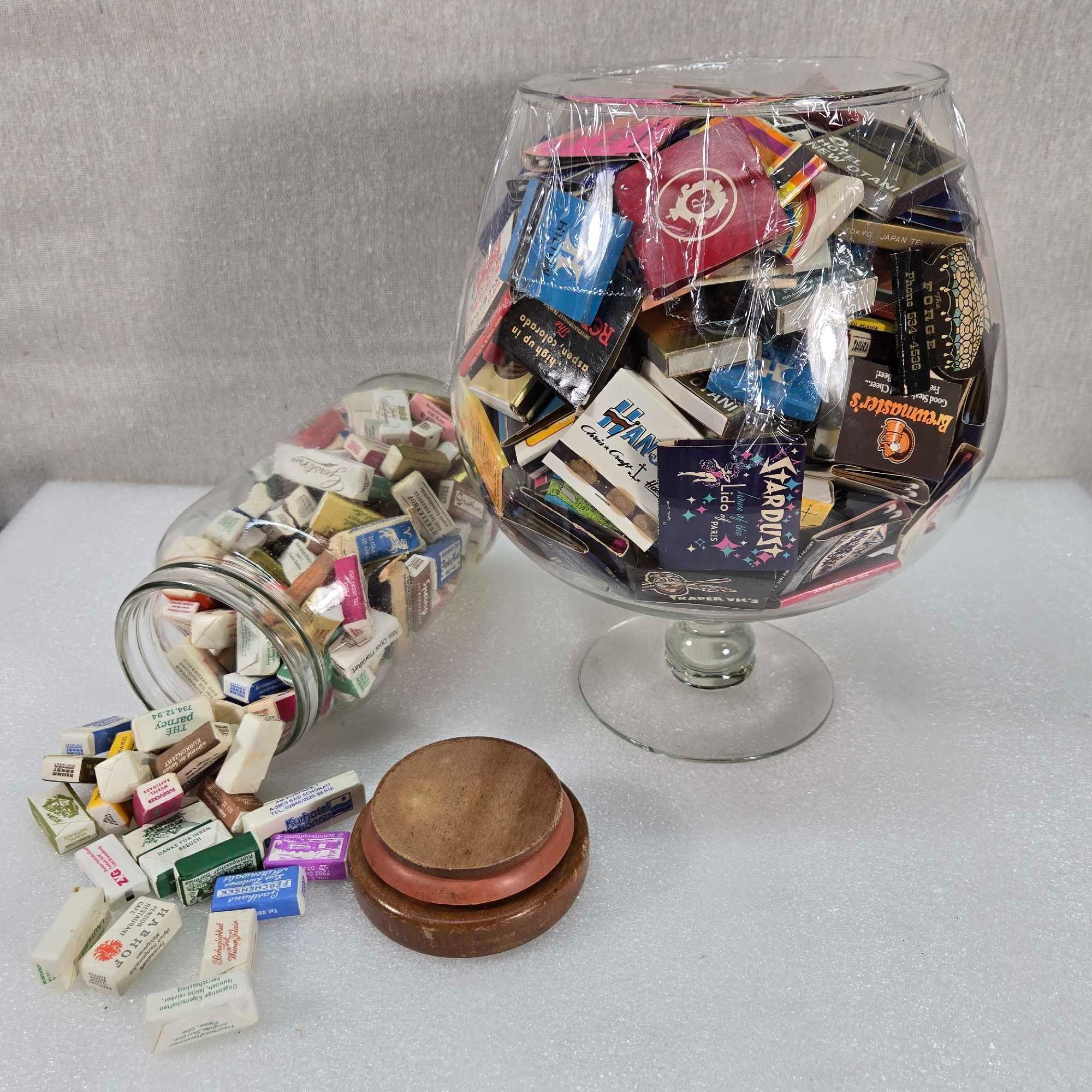 * Collection Of Advertising Matches And Sugar Cubes