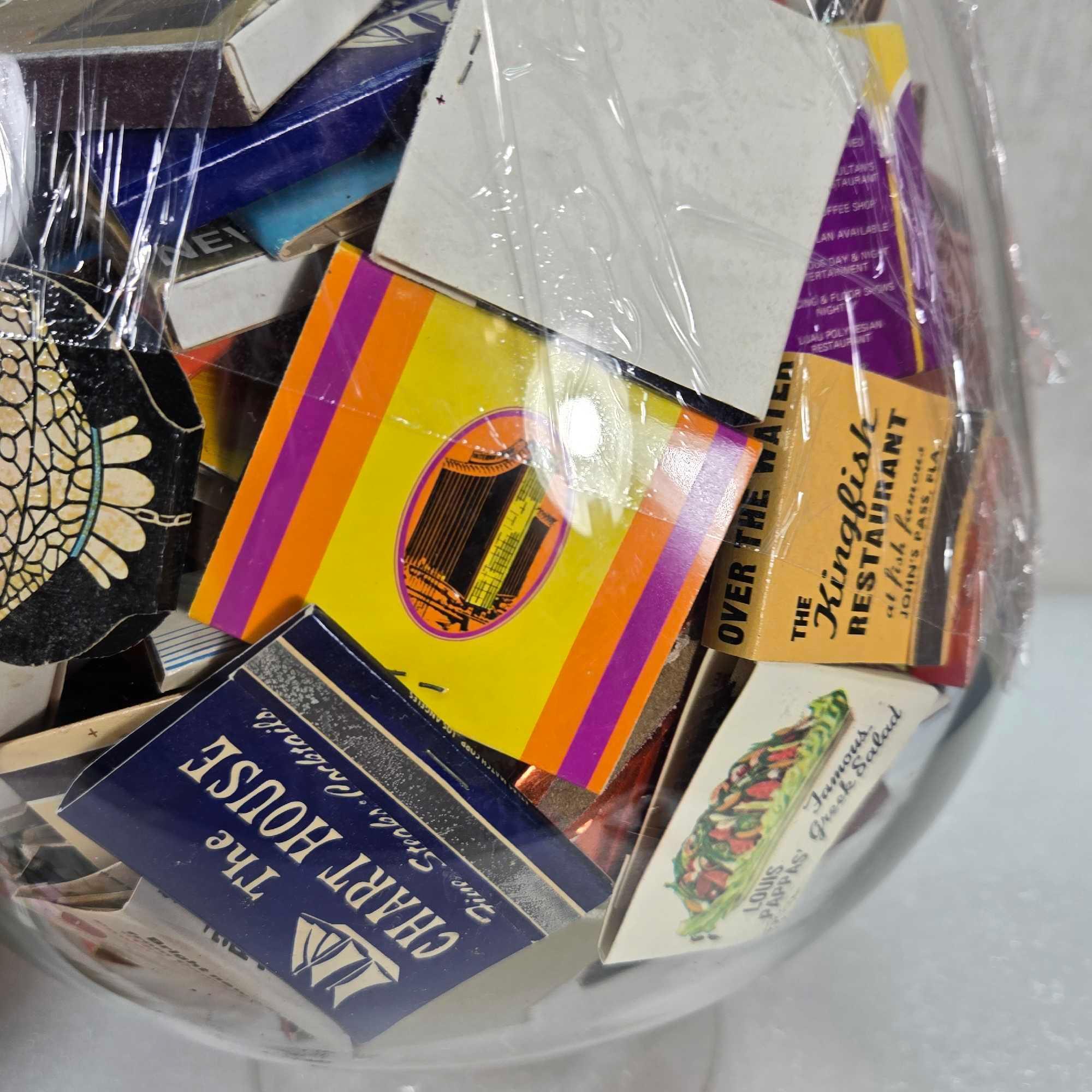 * Collection Of Advertising Matches And Sugar Cubes