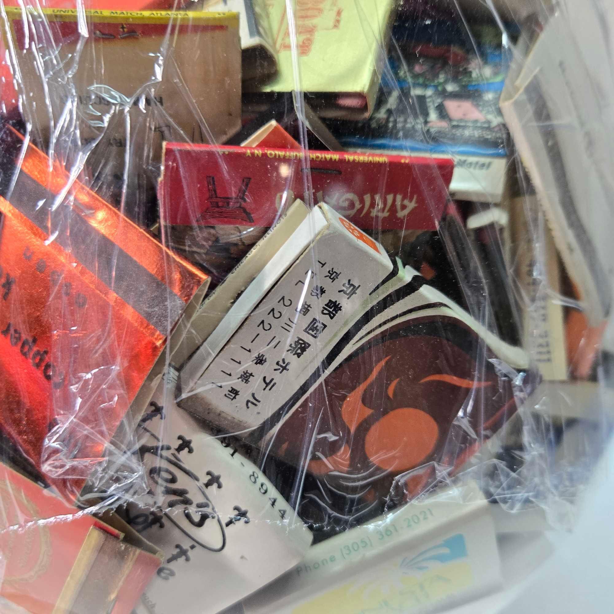 * Collection Of Advertising Matches And Sugar Cubes