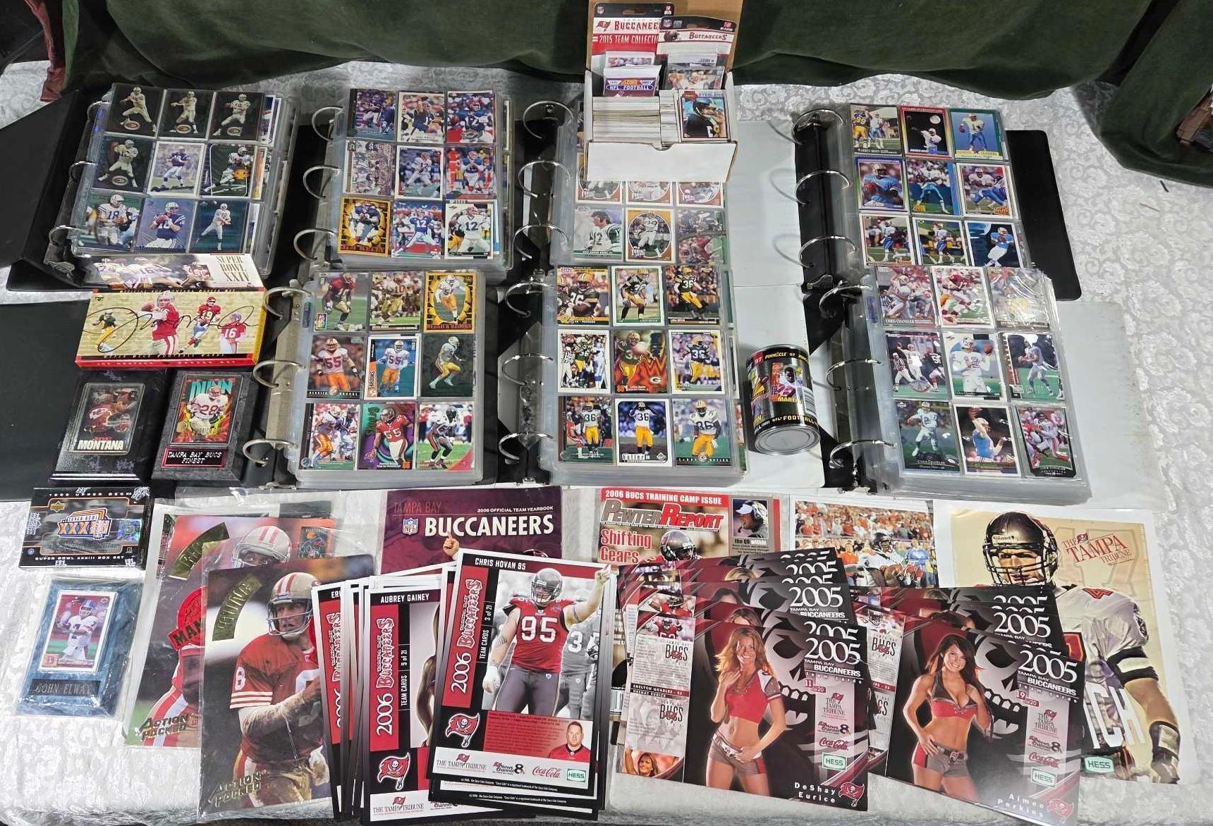 Very Large Collection Of Foot Ball Cards